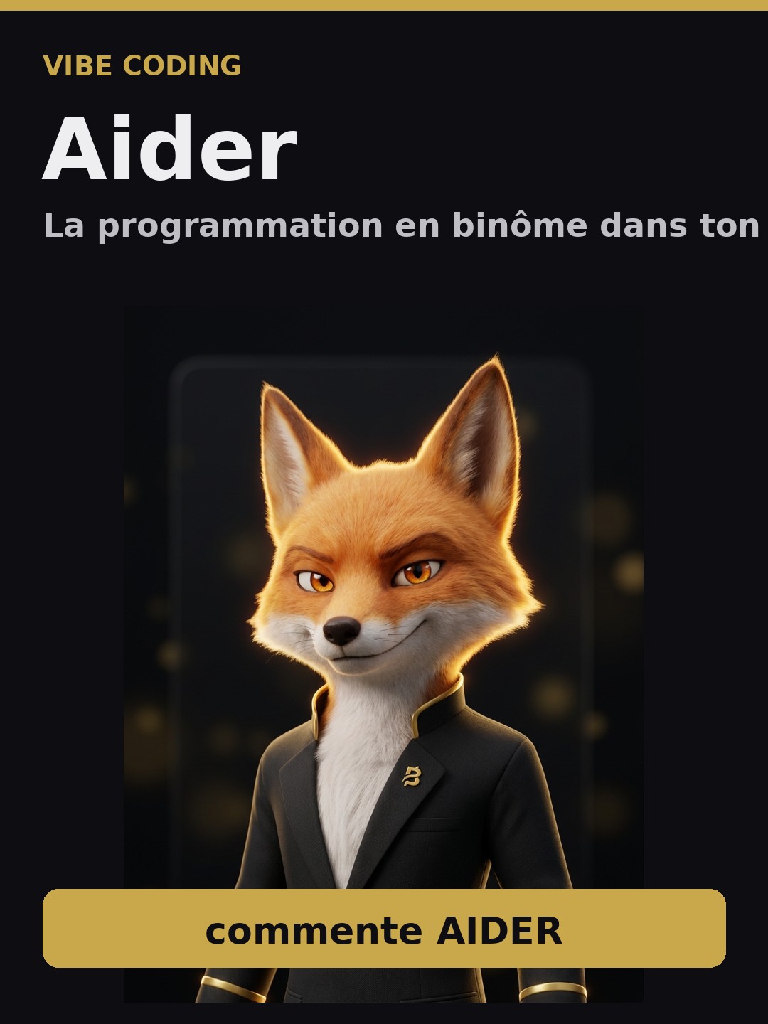 Aider — la programmation en binôme dans ton terminal