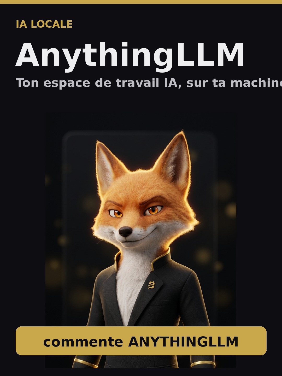 AnythingLLM : ton espace de travail IA, sur ta machine