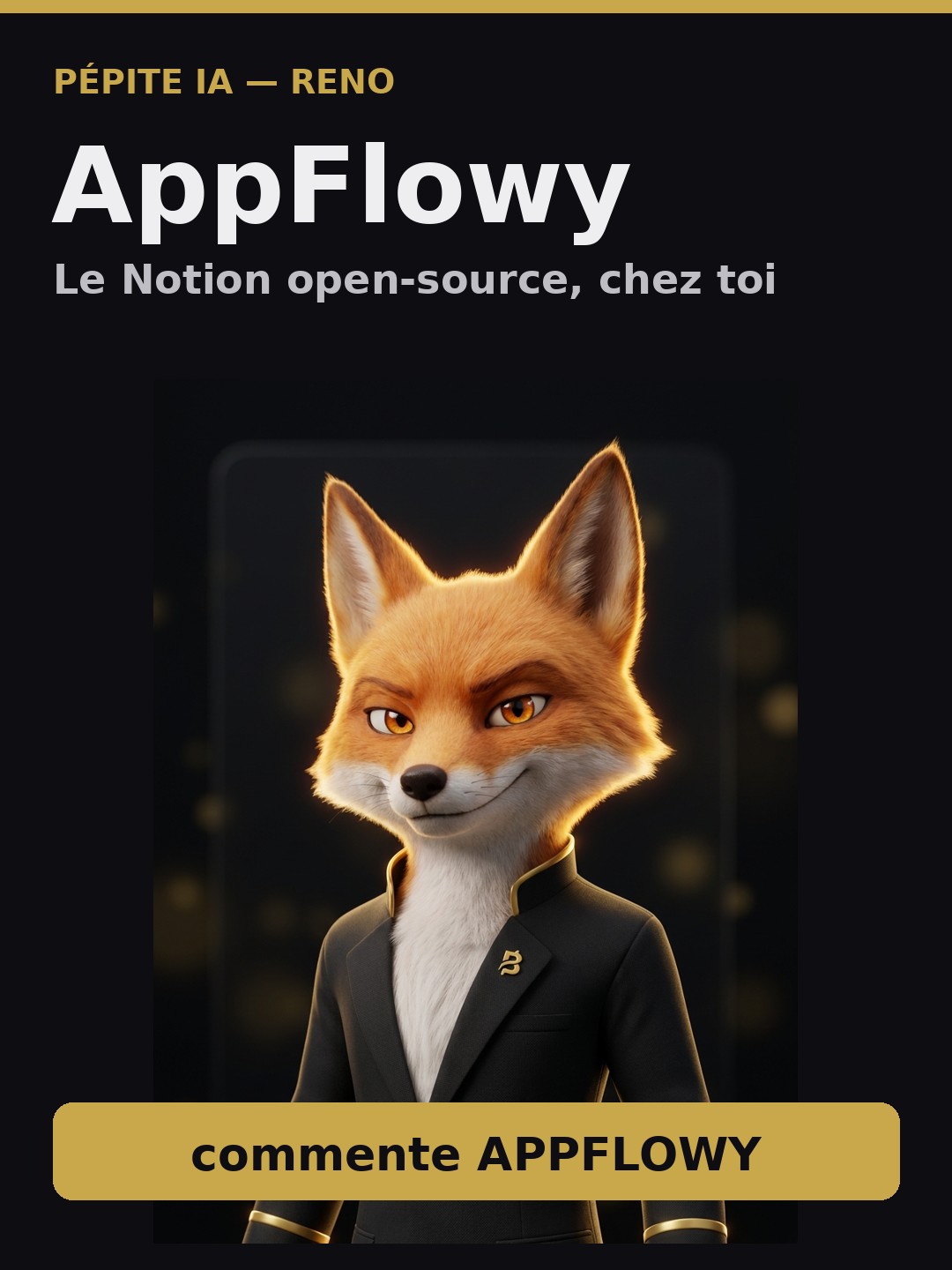 AppFlowy : le Notion open-source qui reste chez toi