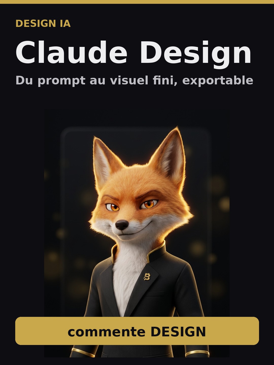 Claude Design — du prompt au visuel fini, exportable vers Canva
