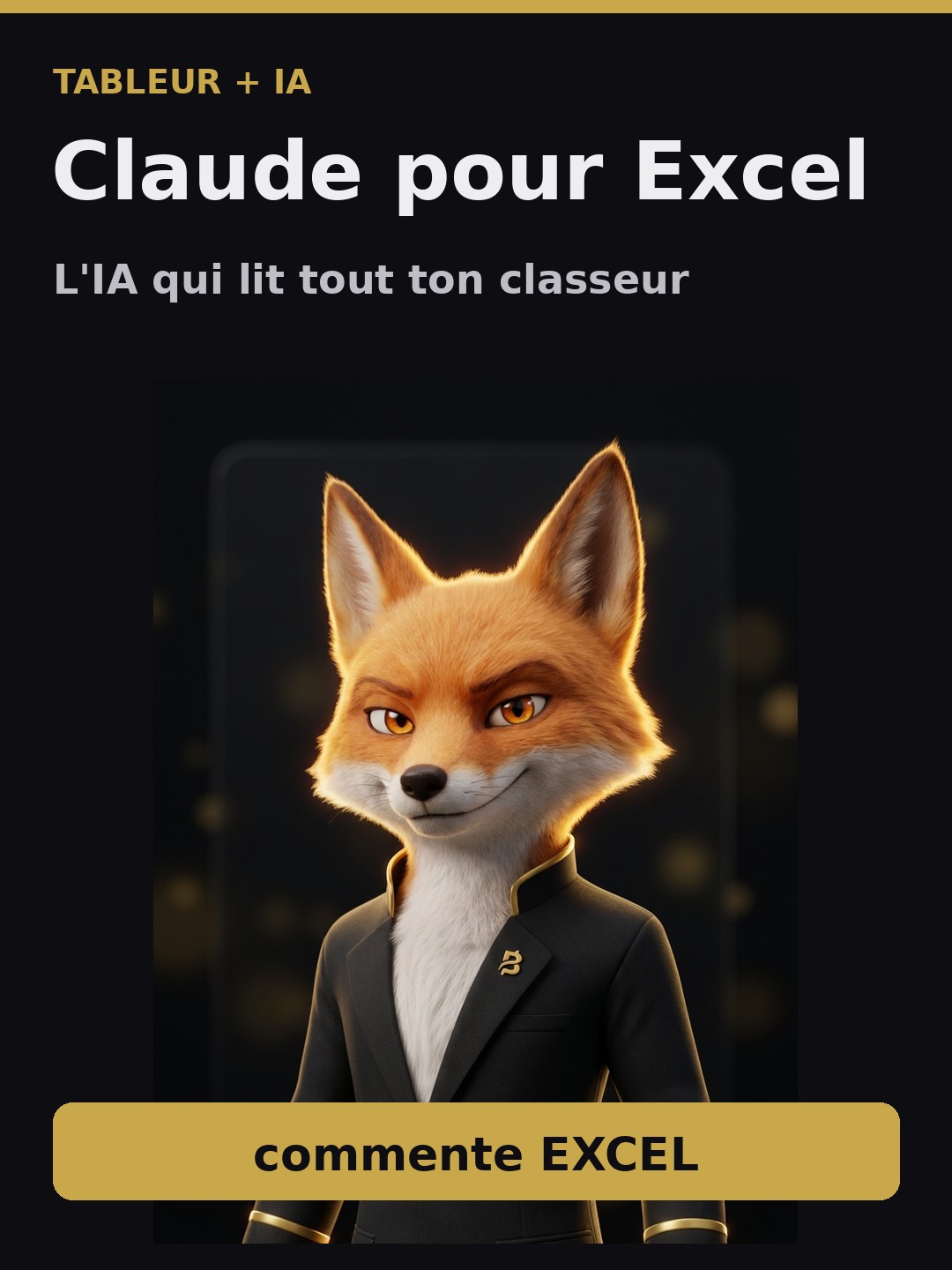 Claude pour Excel — l'IA qui lit ton classeur et cite ses cellules