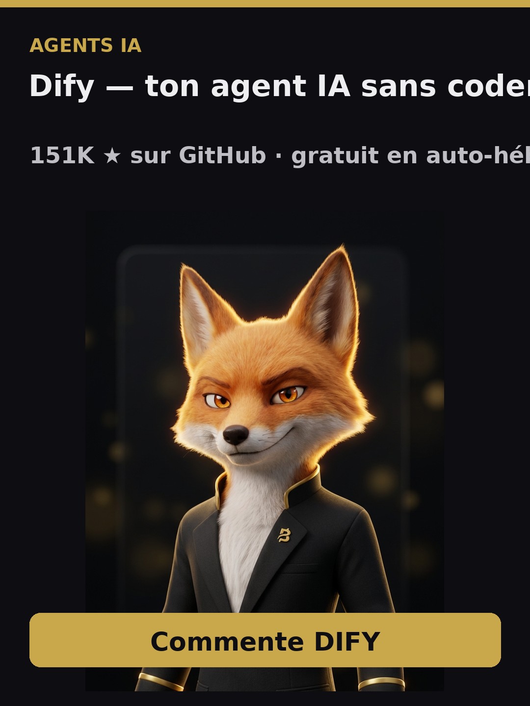 Dify — ton agent IA sans coder