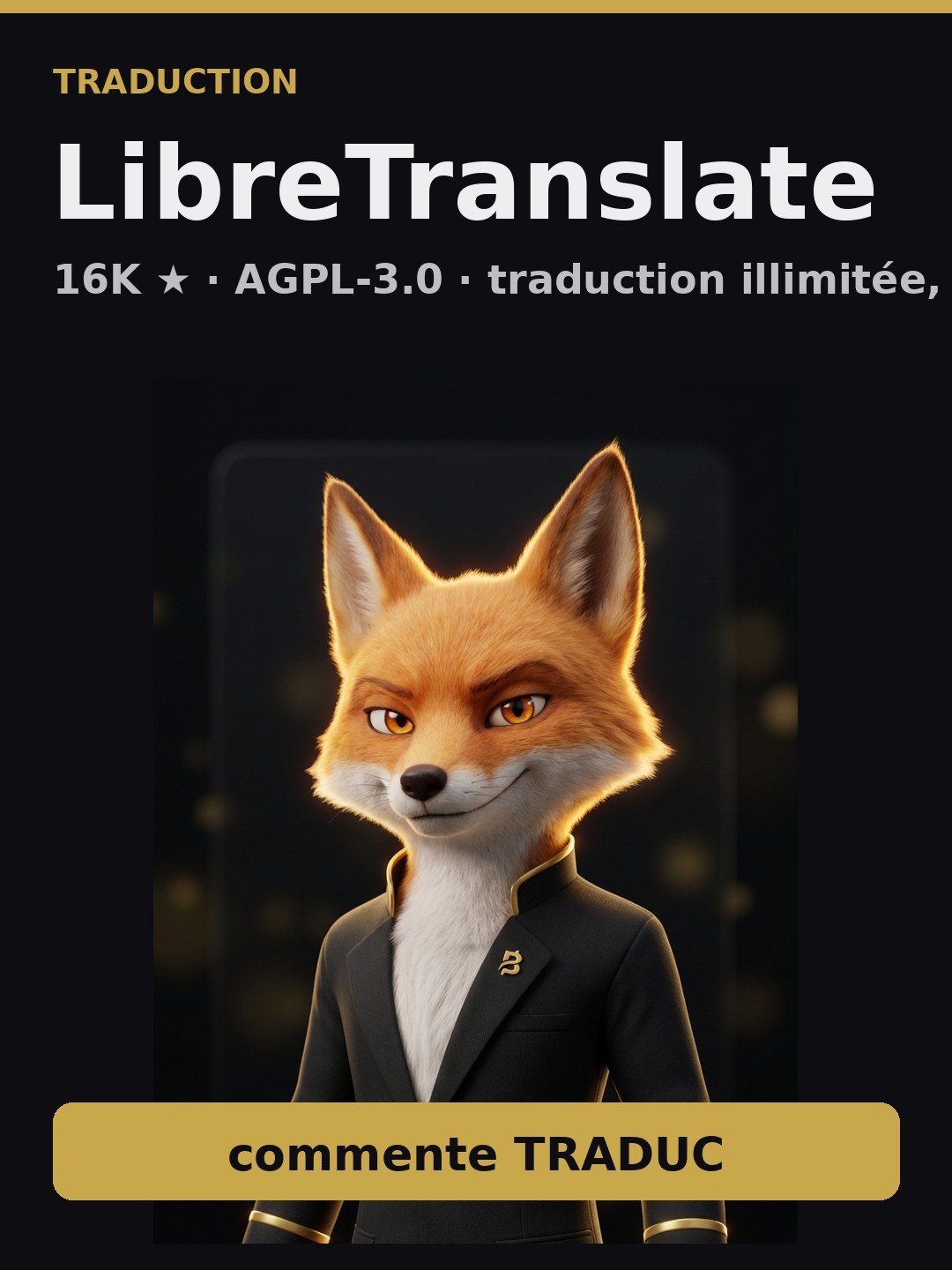 LibreTranslate : traduire sans payer au caractère