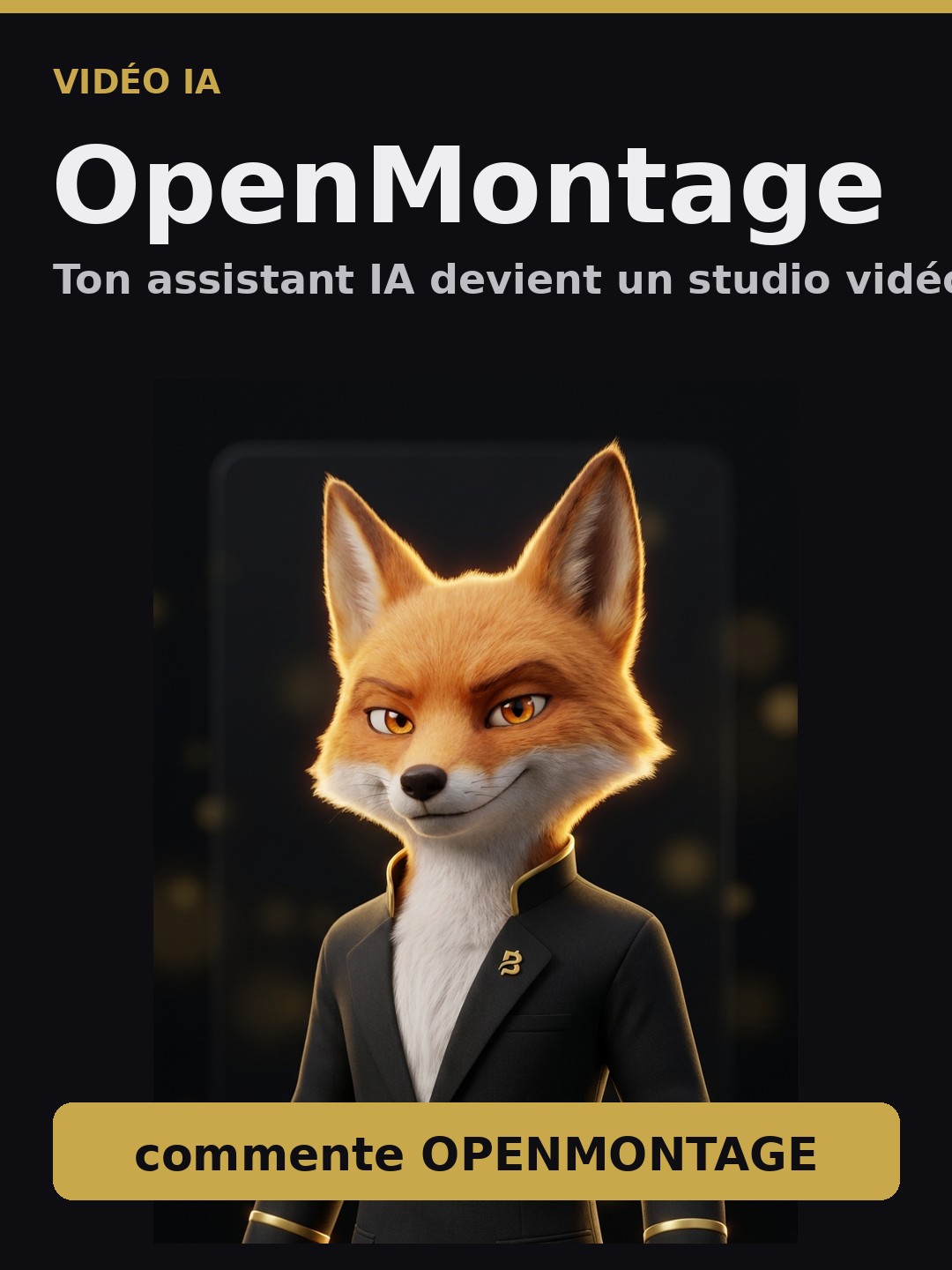 OpenMontage : ton assistant IA devient un studio vidéo