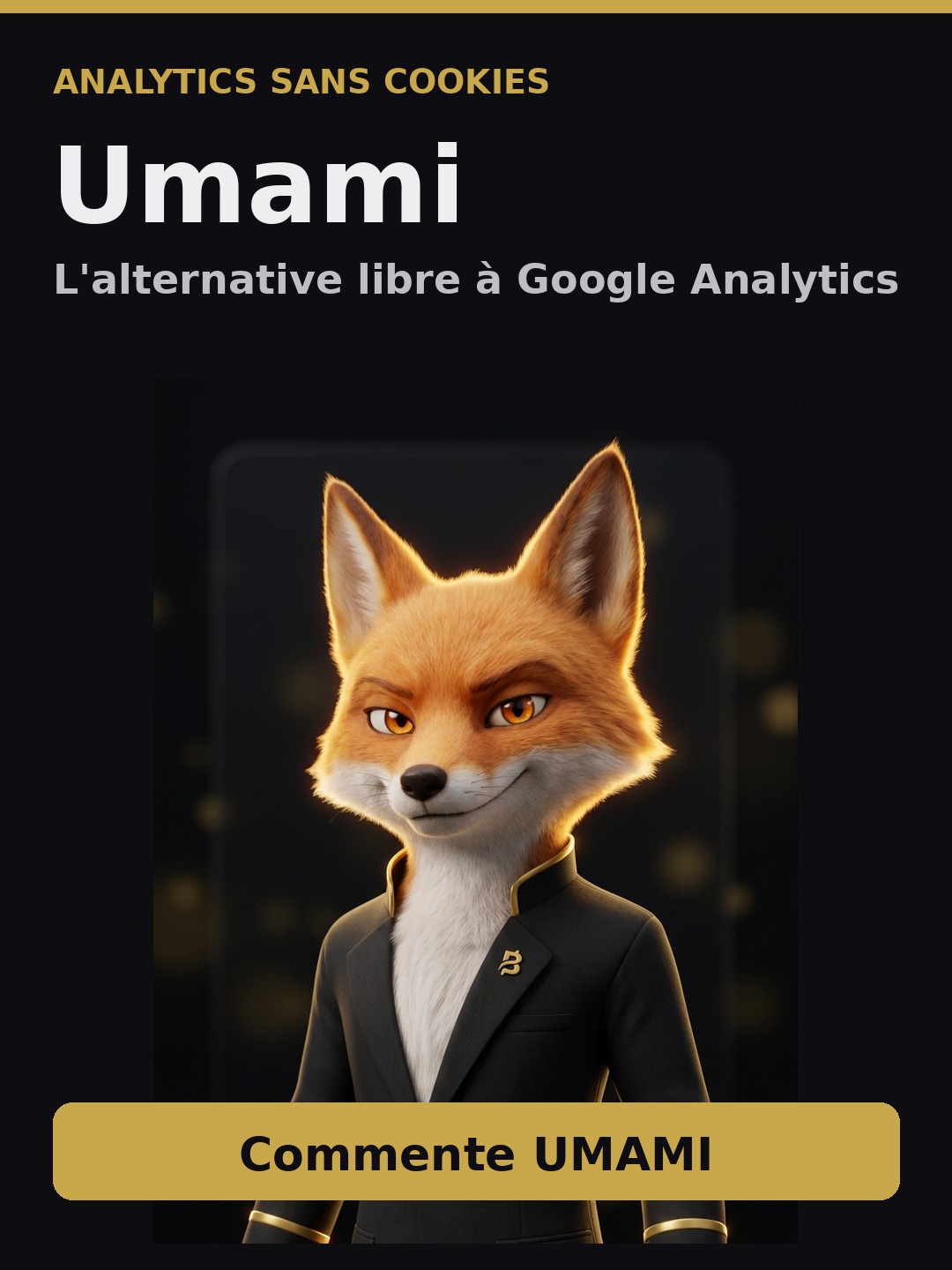 Umami — l'alternative libre à Google Analytics, sans cookies